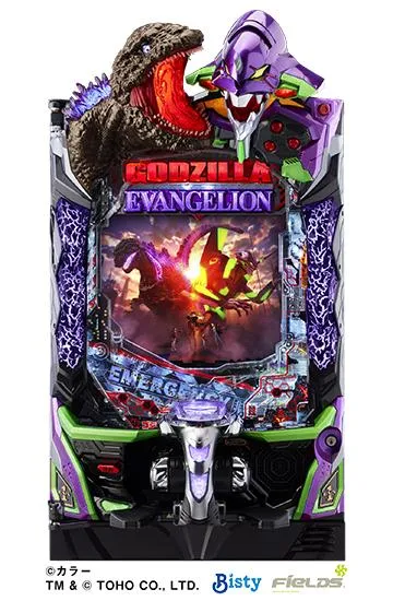 スマパチ　eゴジラ対エヴァンゲリオン2bAの役物ユニット Pゴジラ対エヴァンゲリオンセカンドインパクトG（ゴジエヴァ2