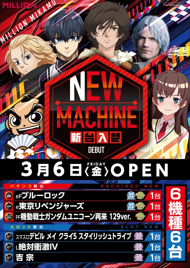 ミリオン三加茂店の最新情報画像