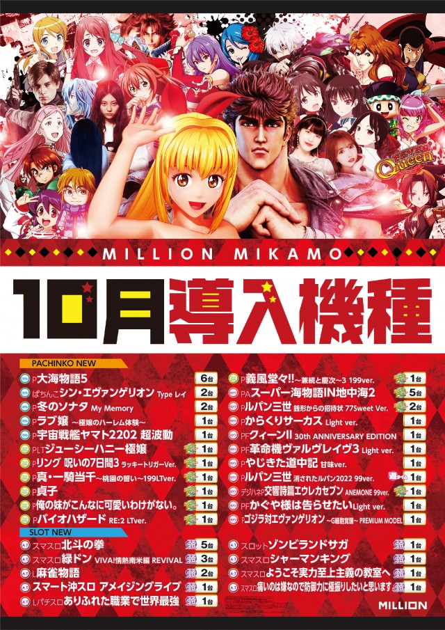 ミリオン三加茂店の最新情報画像