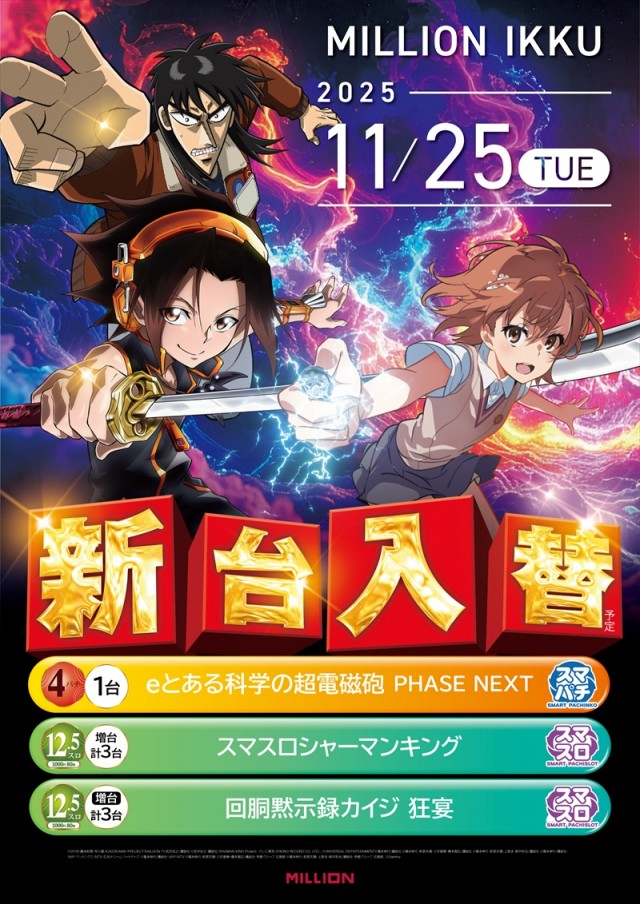 ミリオン一宮店の最新情報画像