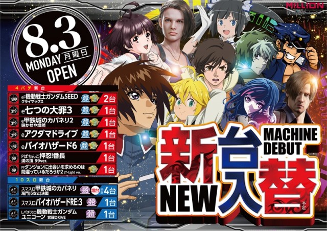 ミリオン一宮店の最新情報画像