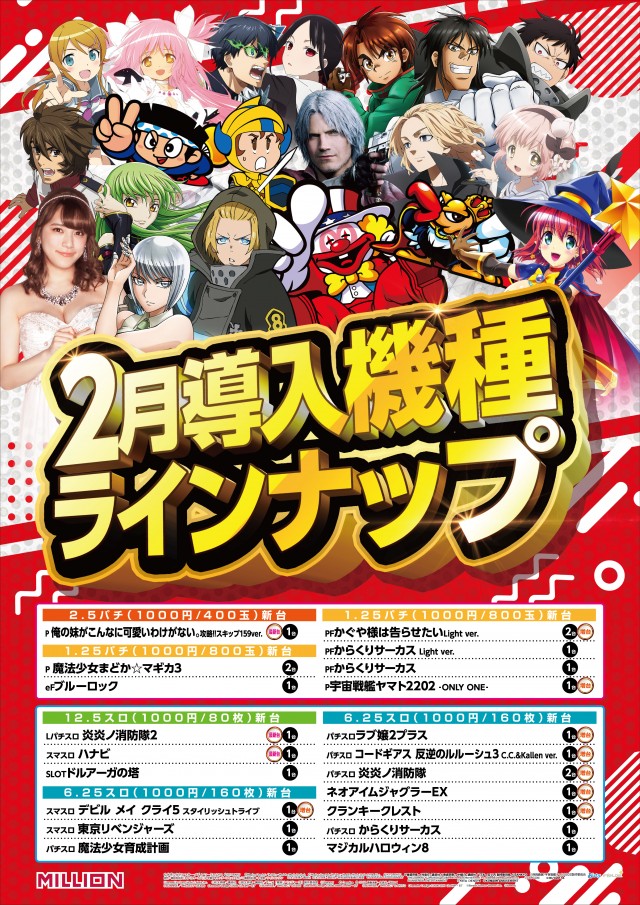 ミリオン南国おおそね店の最新情報画像