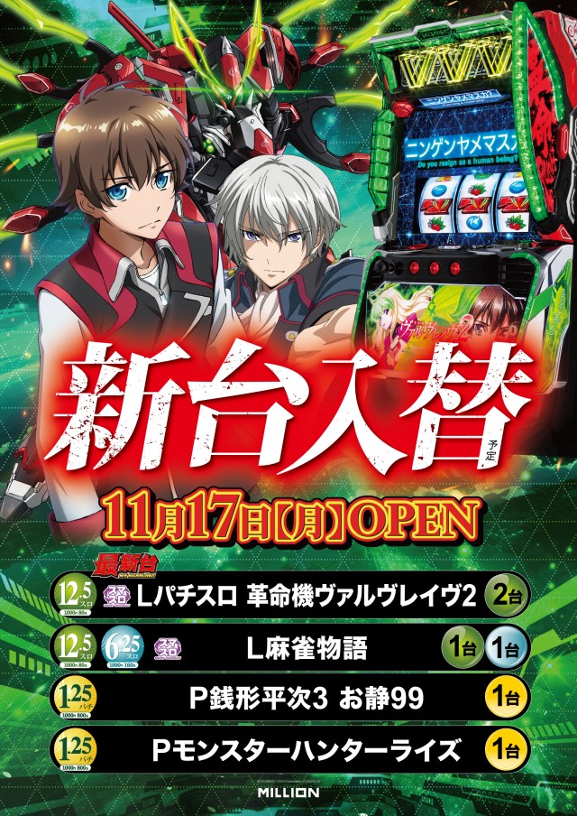 ミリオン南国おおそね店の最新情報画像