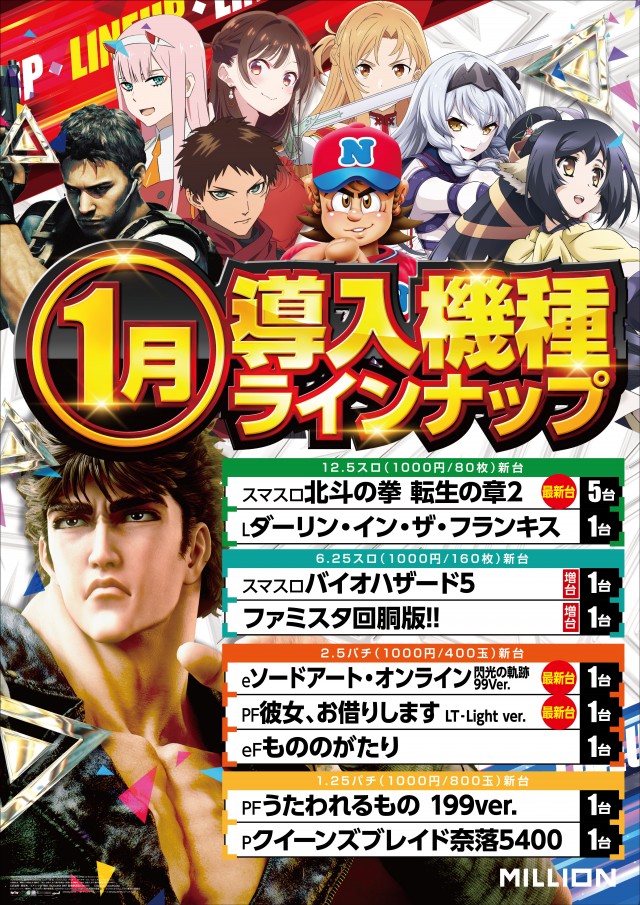 ミリオン南国おおそね店の最新情報画像