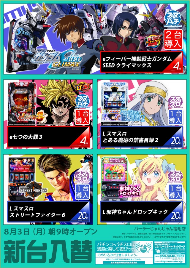 パーラーじゃんじゃん宿毛店の最新情報画像