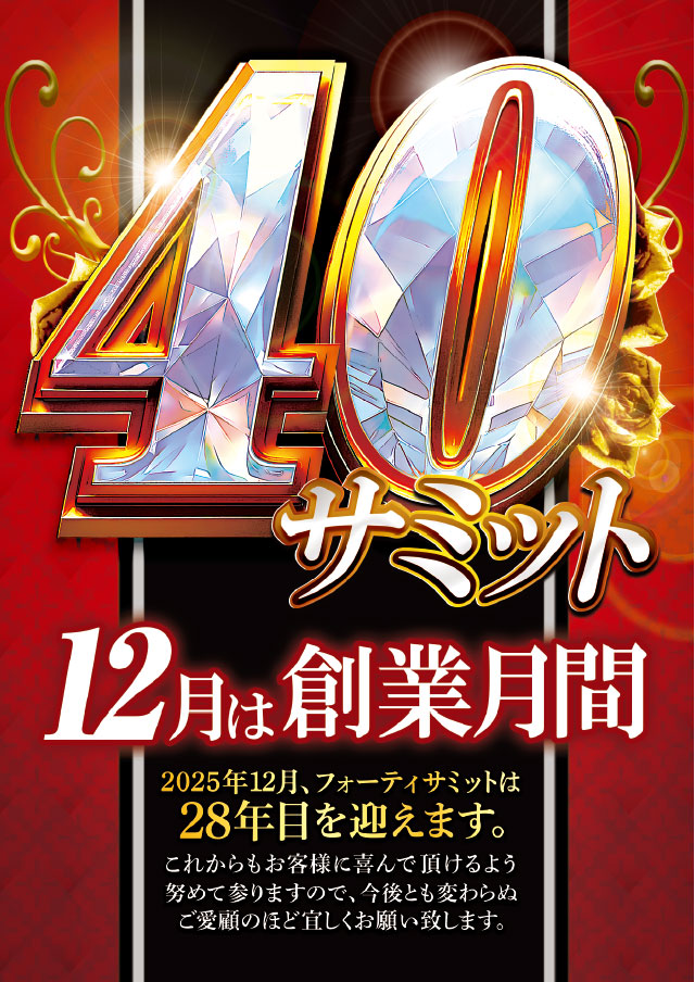 フォーティサミットの最新情報画像