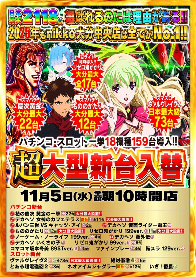 Nikko大分中央店の最新情報画像