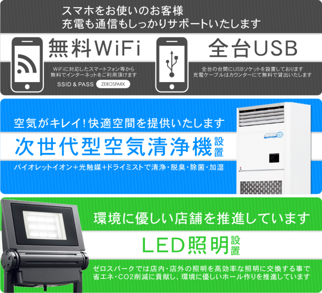 ZERO　SPARKの最新情報画像