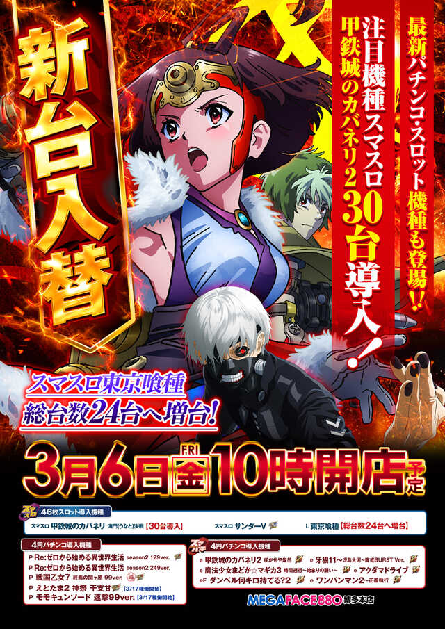 メガフェイス880博多本店の最新情報画像