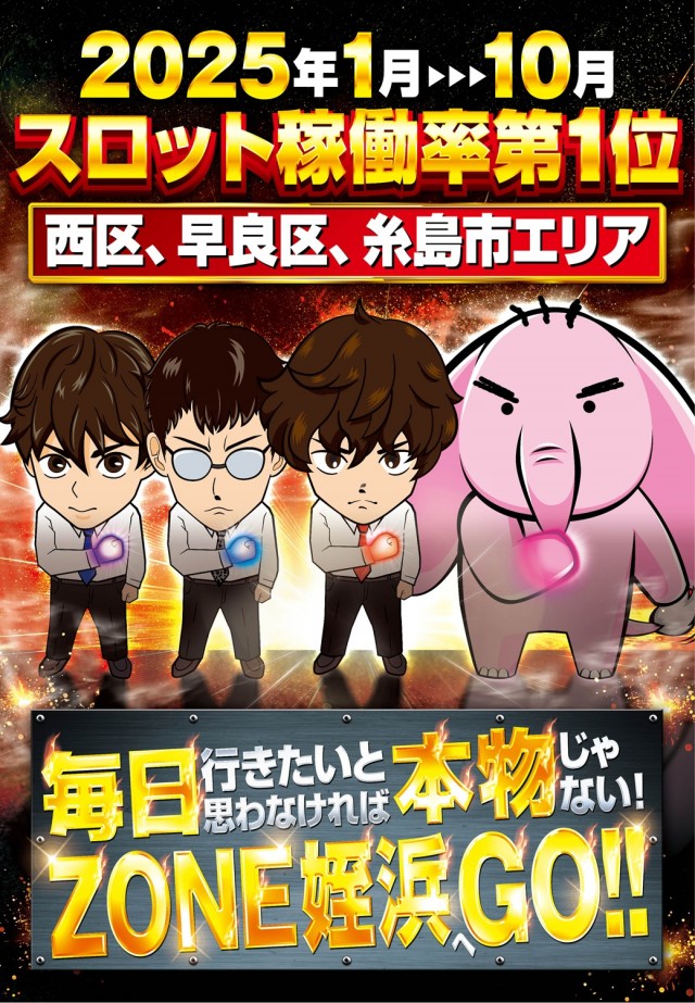 パーラーゾーン姪浜の最新情報画像