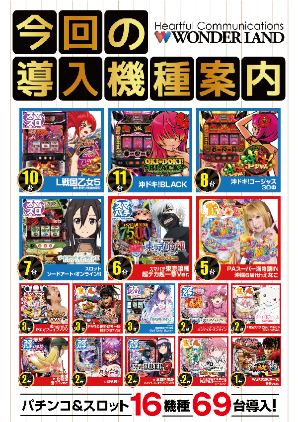 ワンダーランド三潴店の最新情報画像