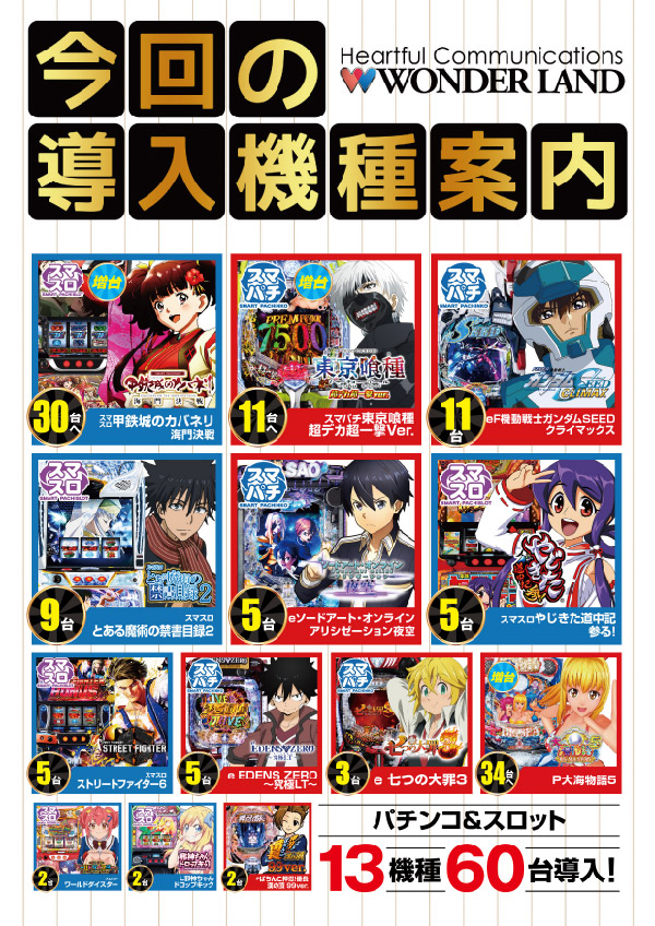 ワンダーランド三潴店の最新情報画像