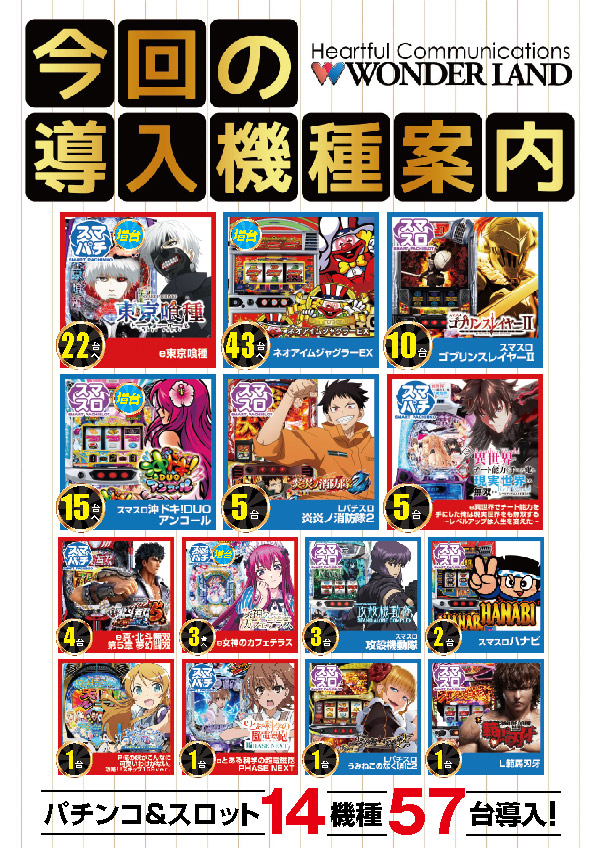 ワンダーランド三潴店の最新情報画像