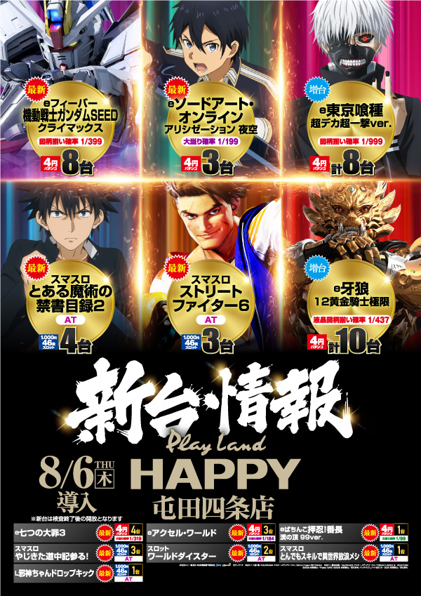 プレイランドハッピー屯田四条店の最新情報画像