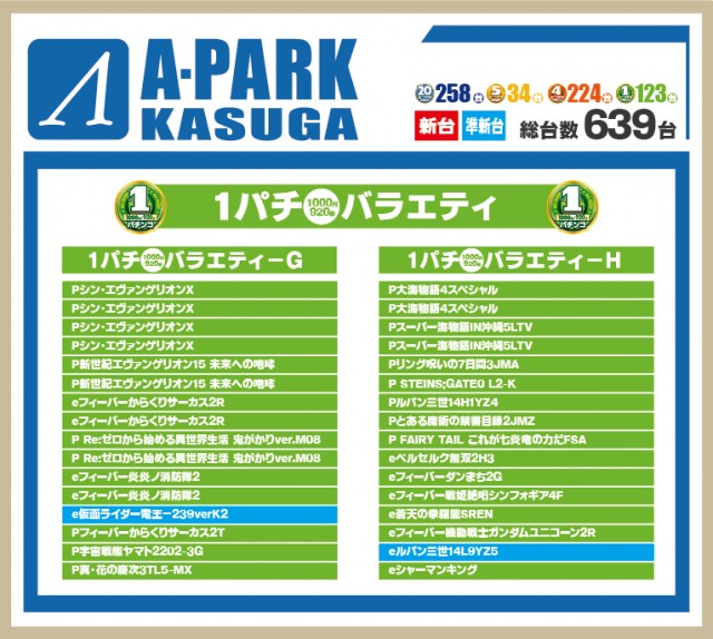 Aパーク春日店の最新情報画像