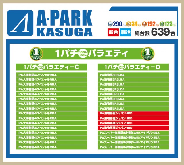 Aパーク春日店の最新情報画像