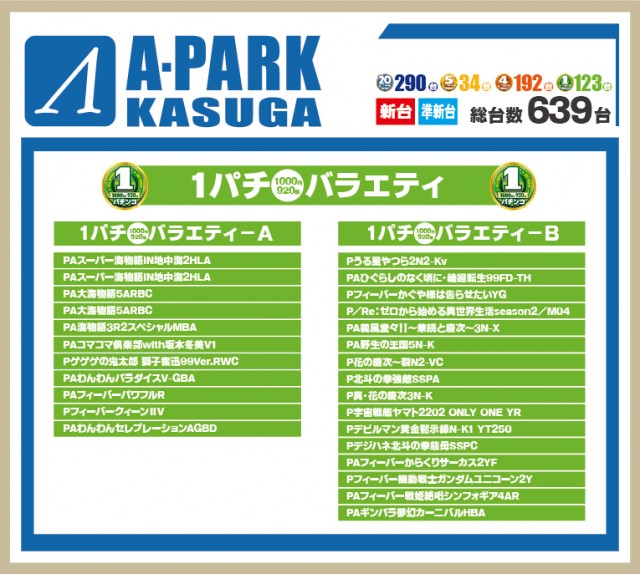 Aパーク春日店の最新情報画像