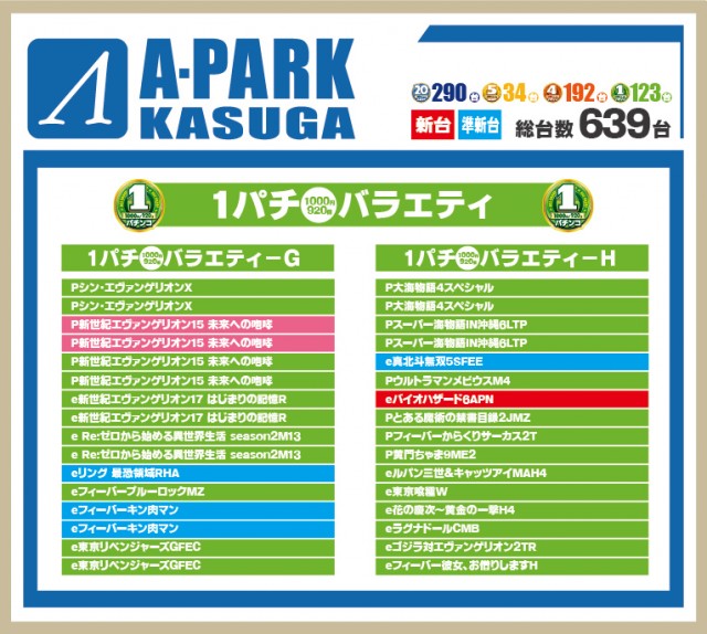 Aパーク春日店の最新情報画像