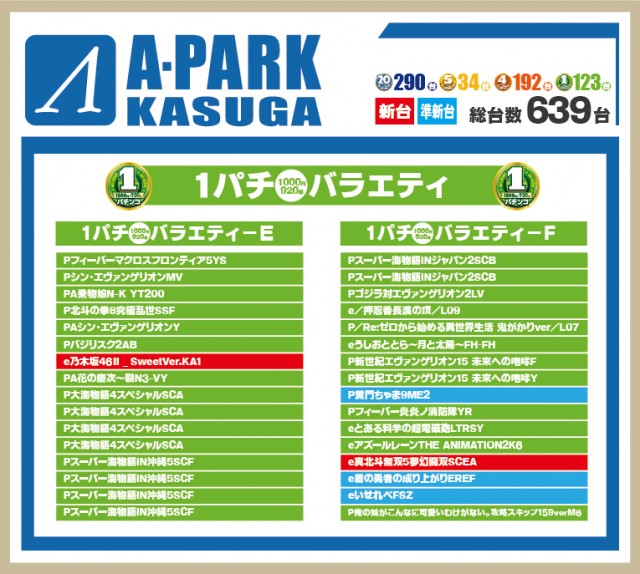 Aパーク春日店の最新情報画像