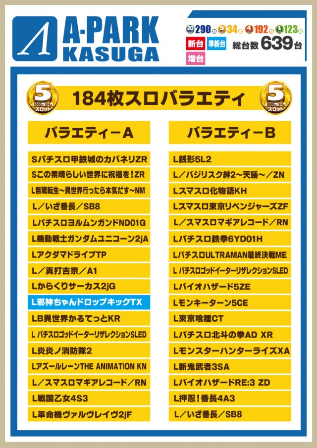 Aパーク春日店の最新情報画像