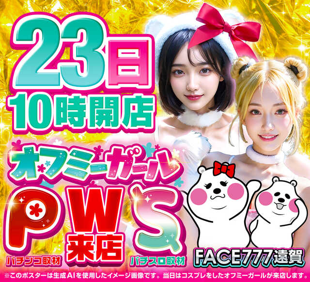 フェイス777遠賀の最新情報画像