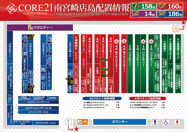 CORE21南宮崎店の最新情報画像