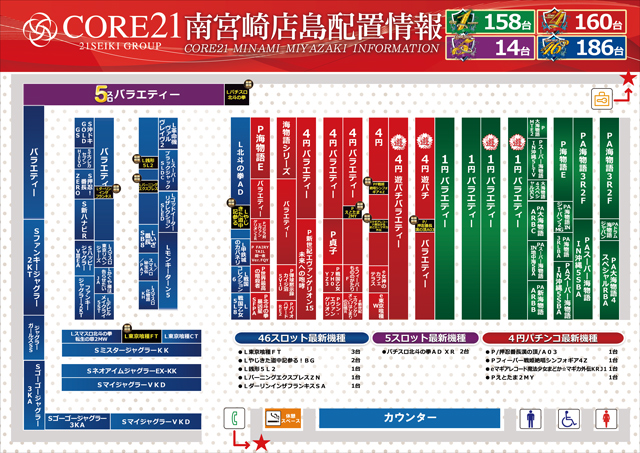CORE21南宮崎店の最新情報画像