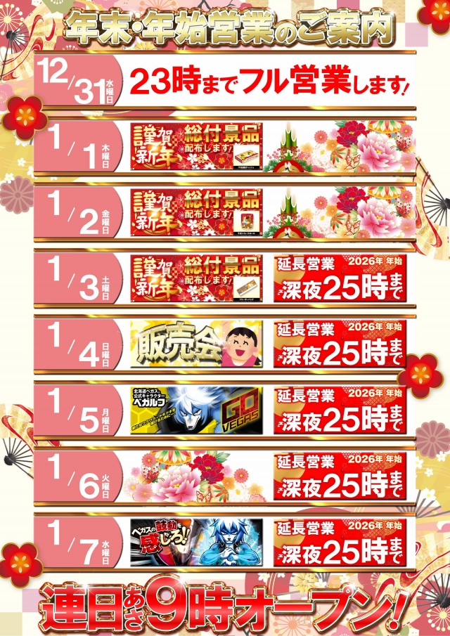 最新情報公開中!】ベガスベガス栄町店 | 札幌市東区 栄町駅 | パチンコ