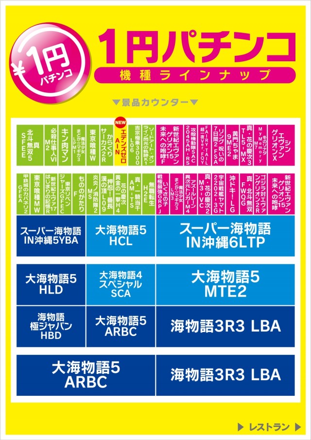 モナコパレス蓑原店の最新情報画像