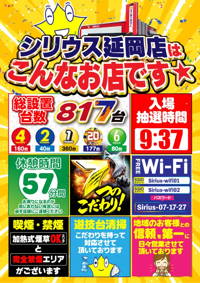 シリウス延岡店の最新情報画像