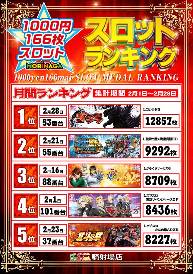 MORiNAGA騎射場店の最新情報画像