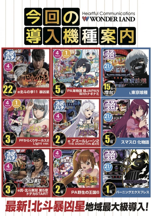 ワンダーランド1188鹿児島新栄店の最新情報画像