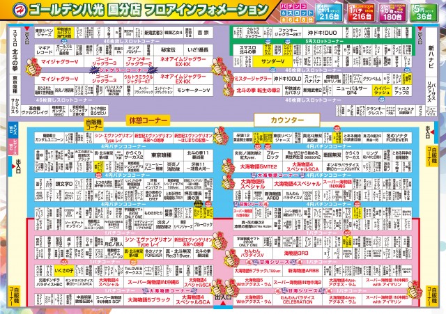 ゴールデン八光国分店の最新情報画像