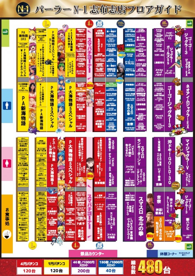 パーラーN-1志布志店の最新情報画像