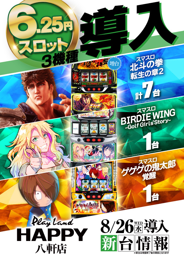 プレイランドハッピー八軒店の最新情報画像