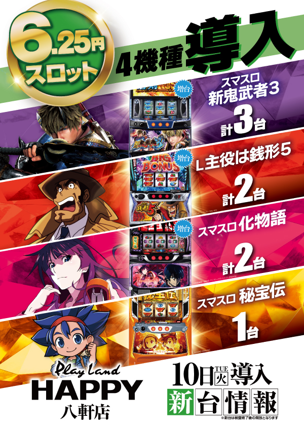 プレイランドハッピー八軒店の最新情報画像