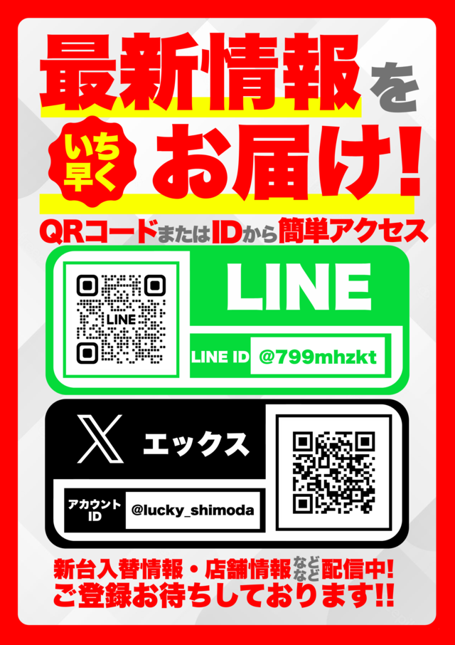 パーラーラッキー下田店の最新情報画像