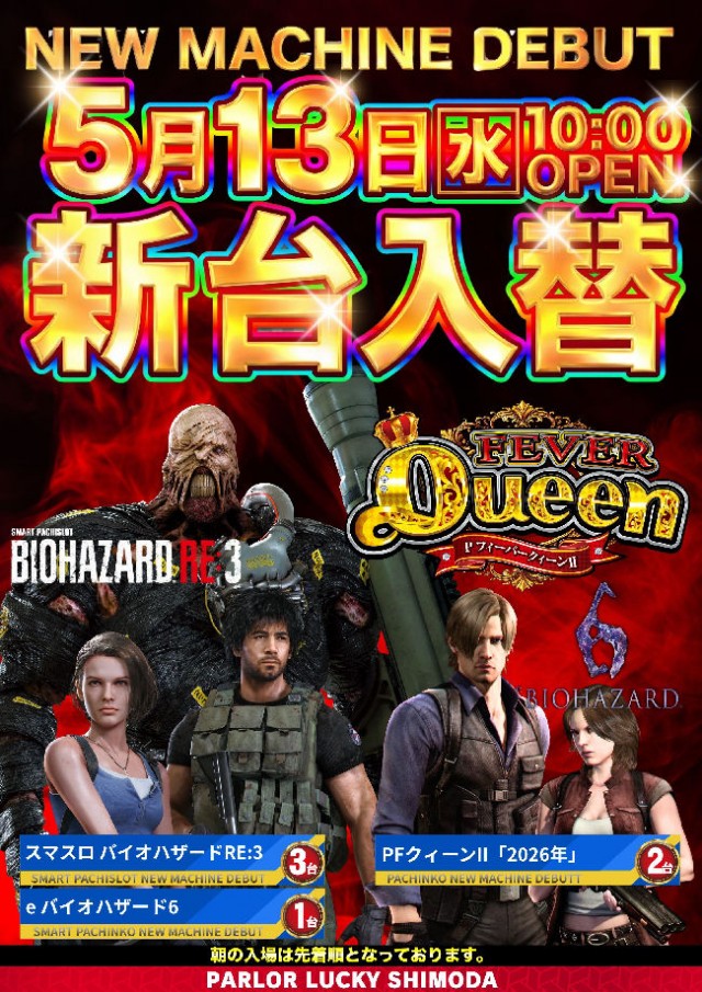パーラーラッキー下田店の最新情報画像
