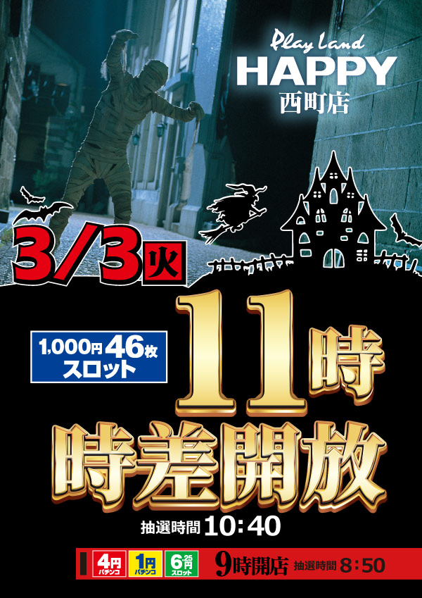 プレイランドハッピー西町店の最新情報画像