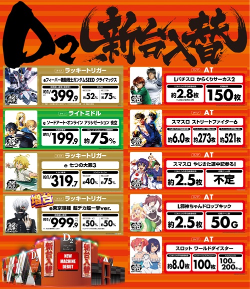 ディー・ツーの最新情報画像
