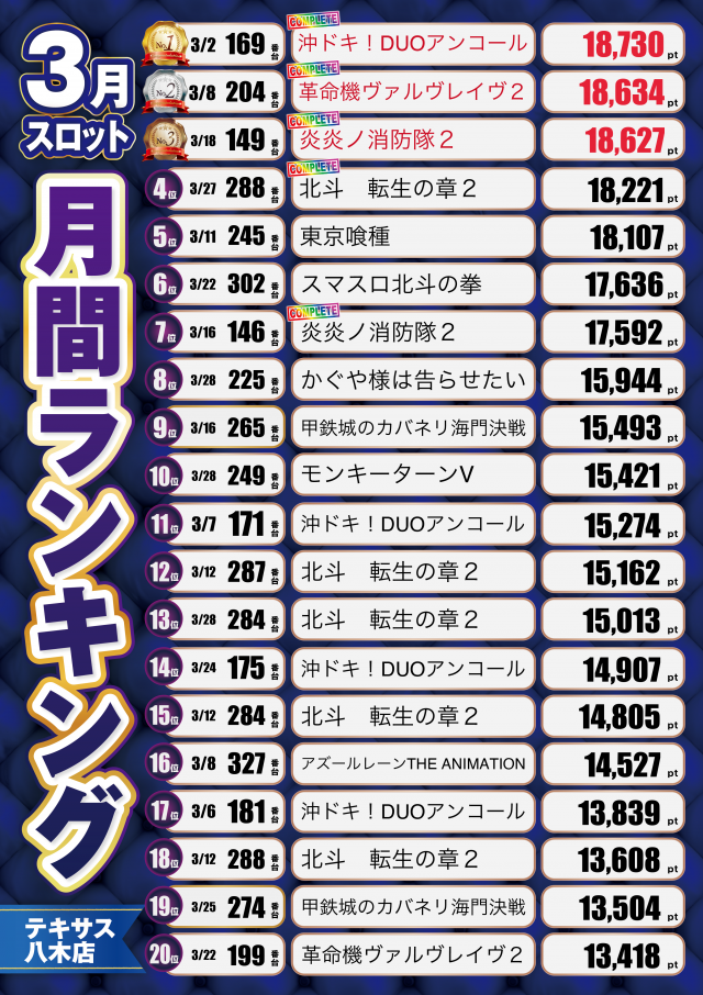 テキサス八木店の最新情報画像