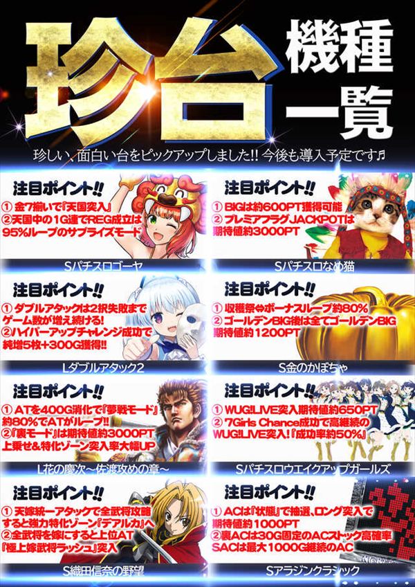 出玉王田無店の最新情報画像