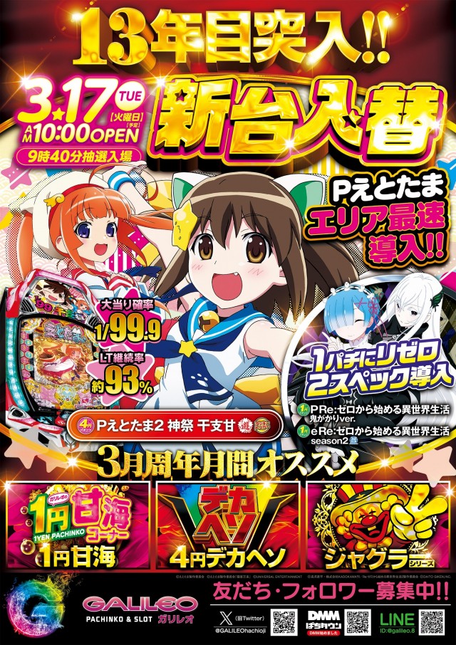 ガリレオの最新情報画像