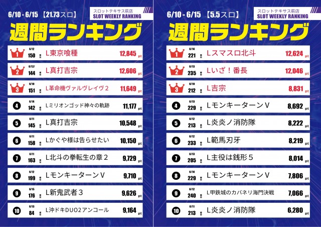 スロットテキサス萩店の最新情報画像