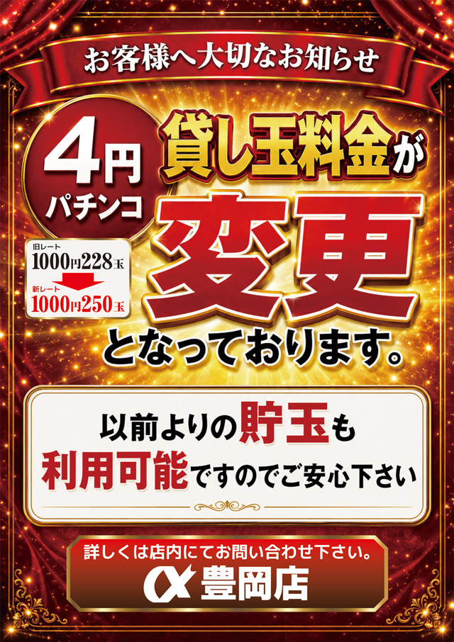 アルファ豊岡店の最新情報画像