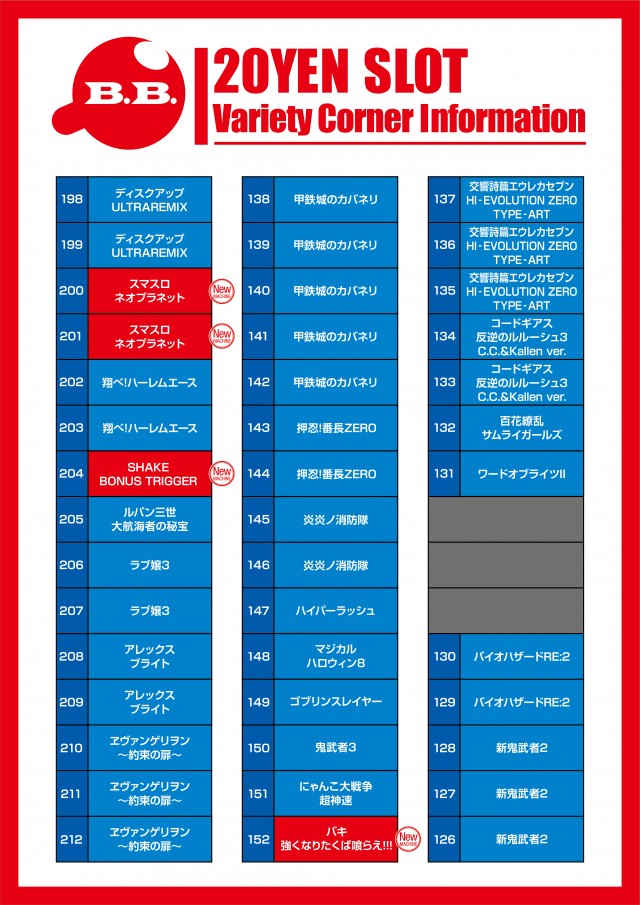 B.B.東雲店の最新情報画像