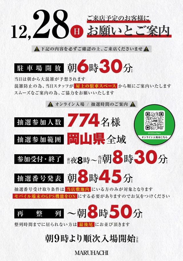 大安寺マルハチの最新情報画像