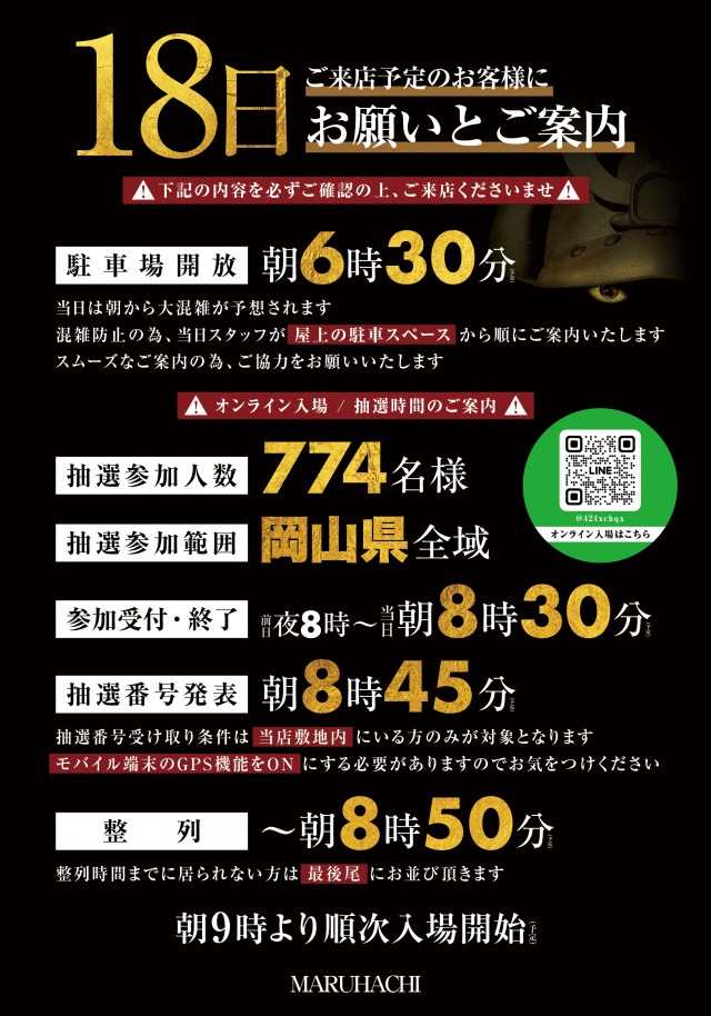 大安寺マルハチの最新情報画像