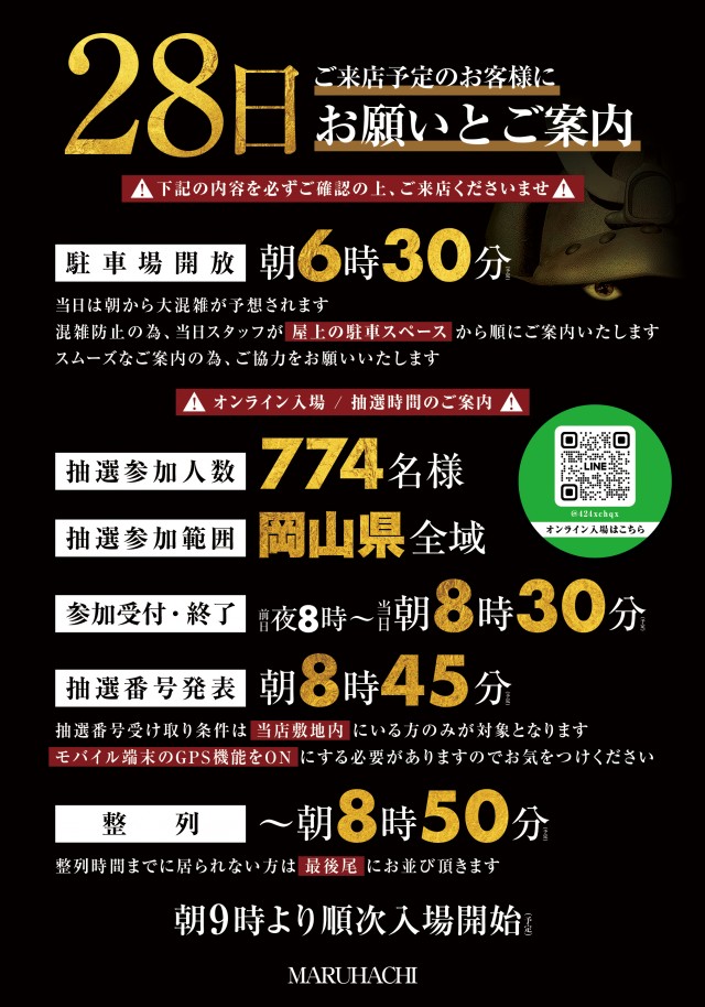 大安寺マルハチの最新情報画像