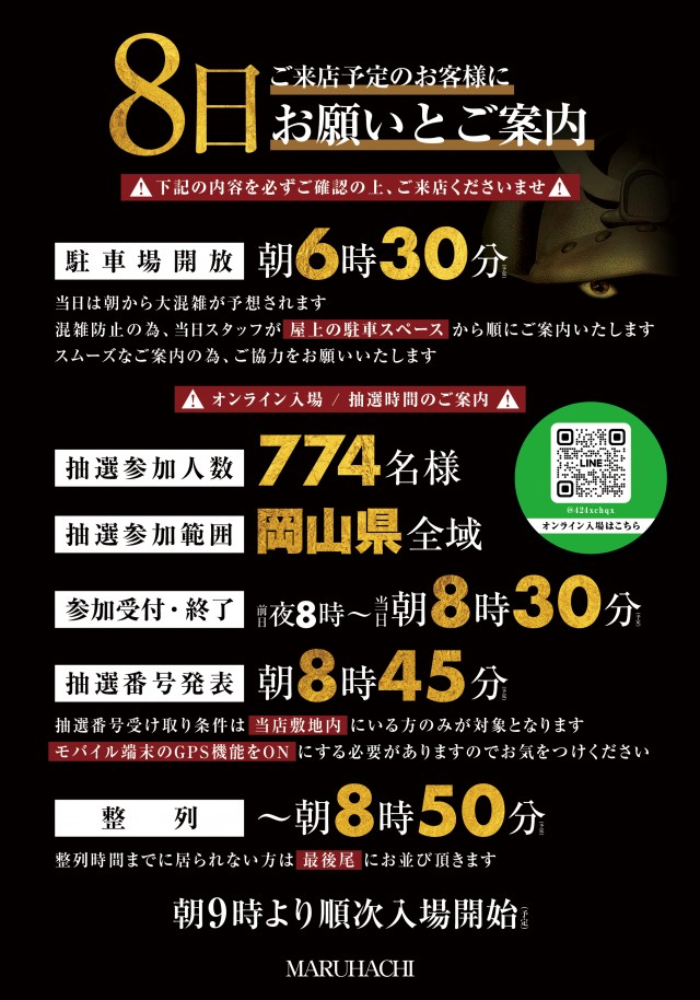 大安寺マルハチの最新情報画像